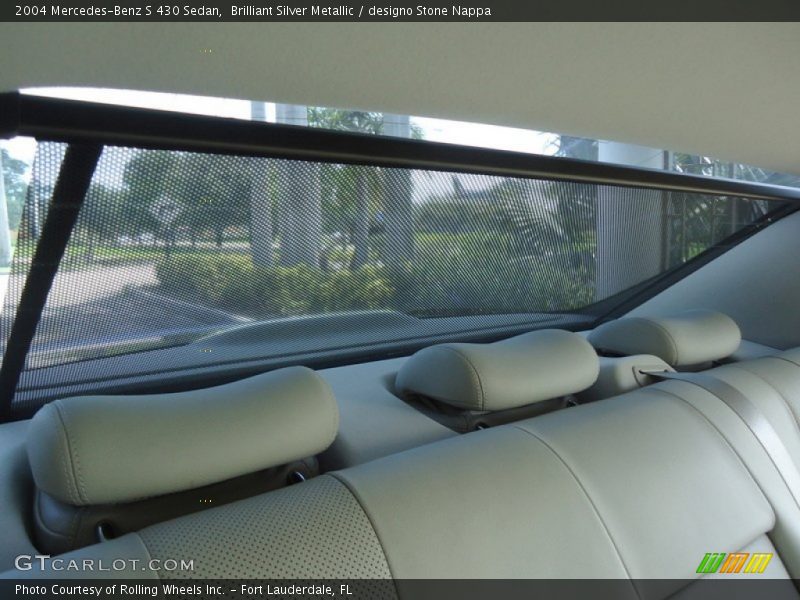  2004 S 430 Sedan designo Stone Nappa Interior