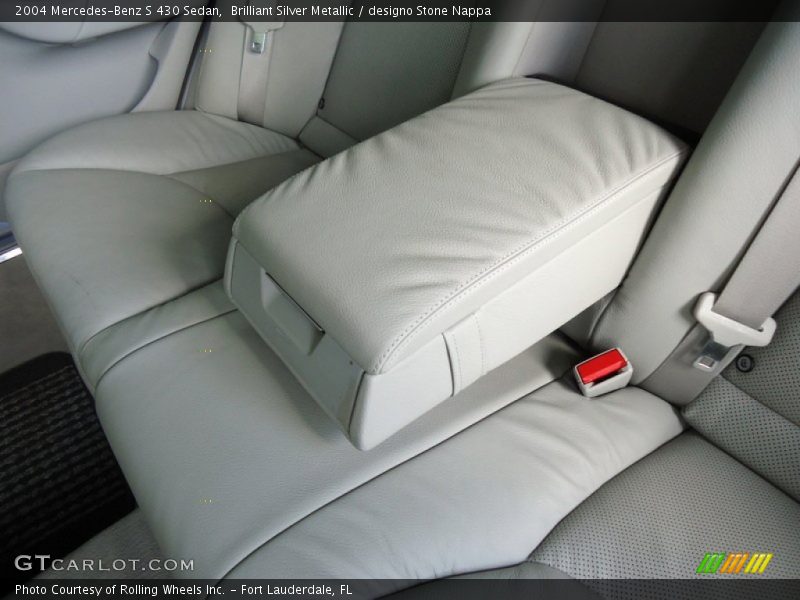 Rear Seat of 2004 S 430 Sedan