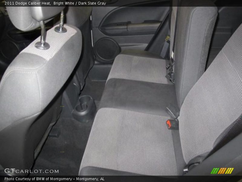 Bright White / Dark Slate Gray 2011 Dodge Caliber Heat