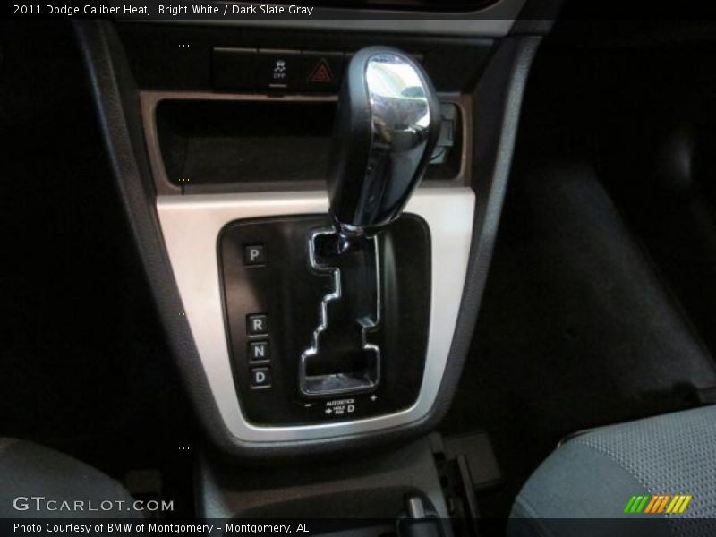 Bright White / Dark Slate Gray 2011 Dodge Caliber Heat