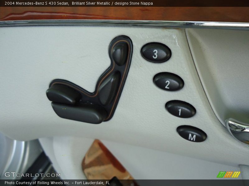 Controls of 2004 S 430 Sedan