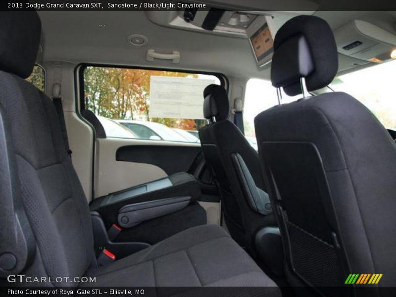 Sandstone / Black/Light Graystone 2013 Dodge Grand Caravan SXT