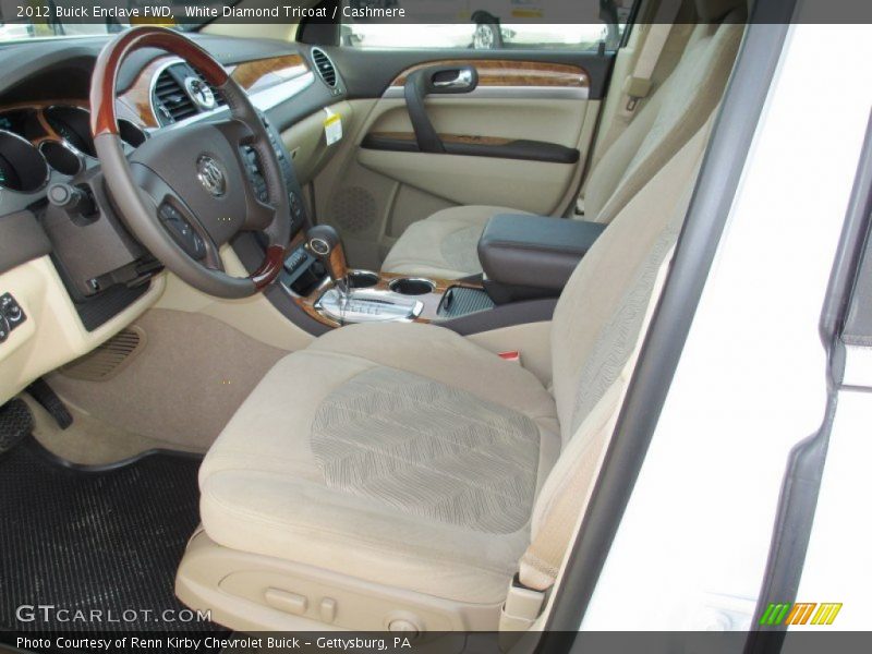 Front Seat of 2012 Enclave FWD