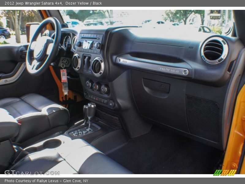 Dozer Yellow / Black 2012 Jeep Wrangler Sahara 4x4