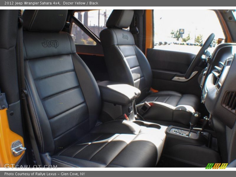 Dozer Yellow / Black 2012 Jeep Wrangler Sahara 4x4