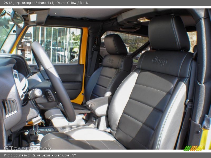 Dozer Yellow / Black 2012 Jeep Wrangler Sahara 4x4