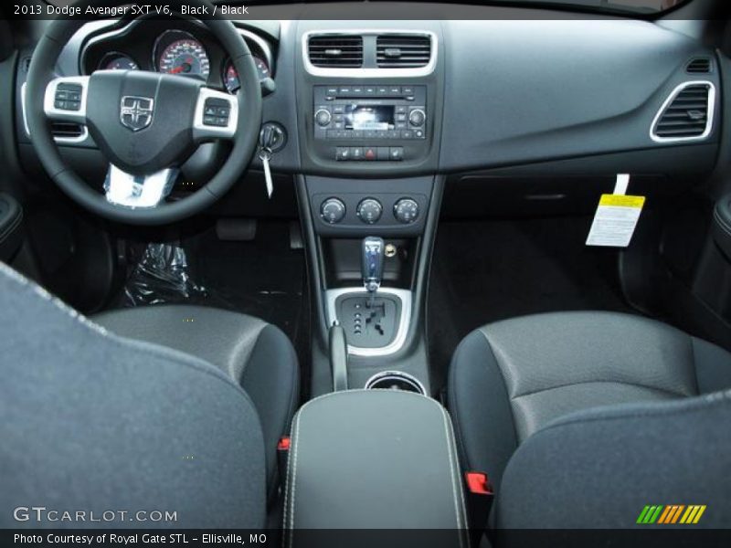 Black / Black 2013 Dodge Avenger SXT V6