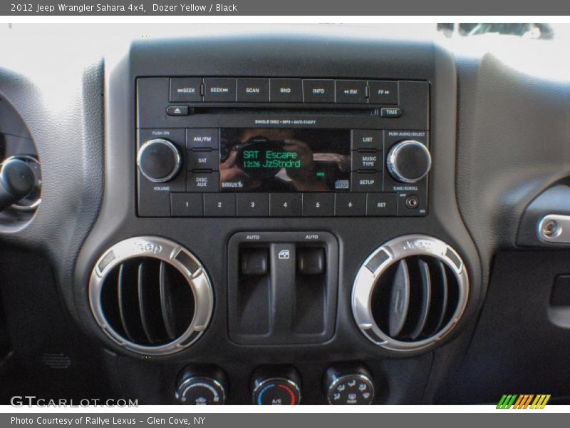 Dozer Yellow / Black 2012 Jeep Wrangler Sahara 4x4