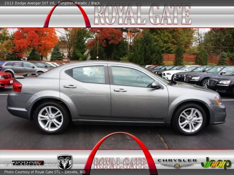 Tungsten Metallic / Black 2013 Dodge Avenger SXT V6