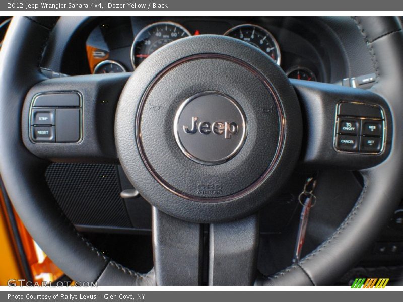 Dozer Yellow / Black 2012 Jeep Wrangler Sahara 4x4