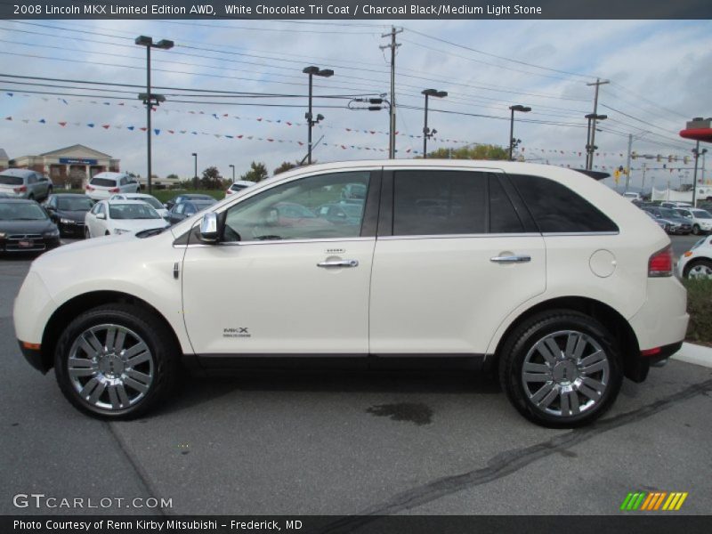 White Chocolate Tri Coat / Charcoal Black/Medium Light Stone 2008 Lincoln MKX Limited Edition AWD