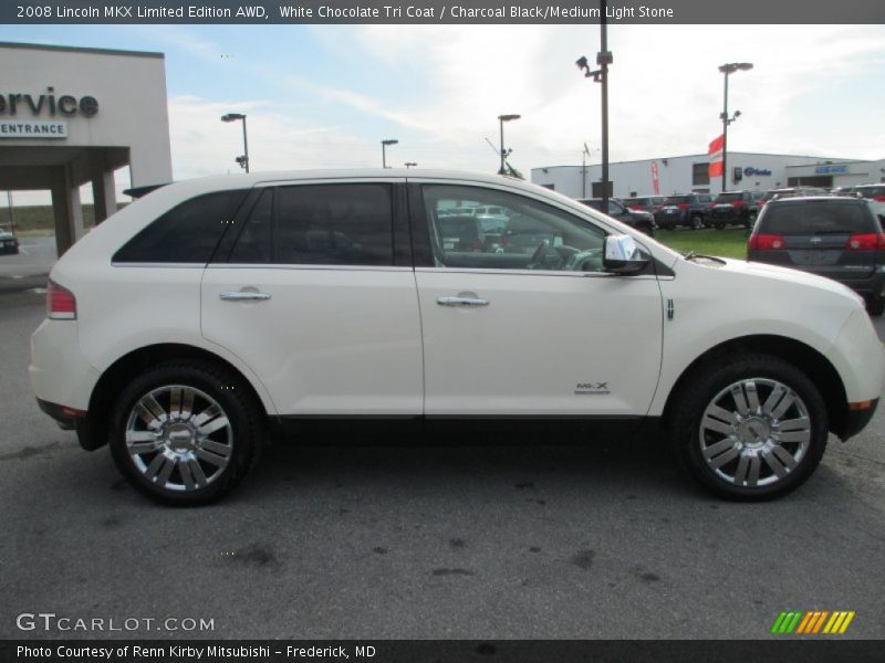 White Chocolate Tri Coat / Charcoal Black/Medium Light Stone 2008 Lincoln MKX Limited Edition AWD