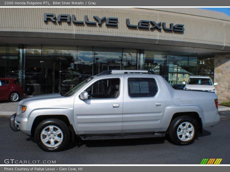 Billet Silver Metallic / Gray 2006 Honda Ridgeline RTL