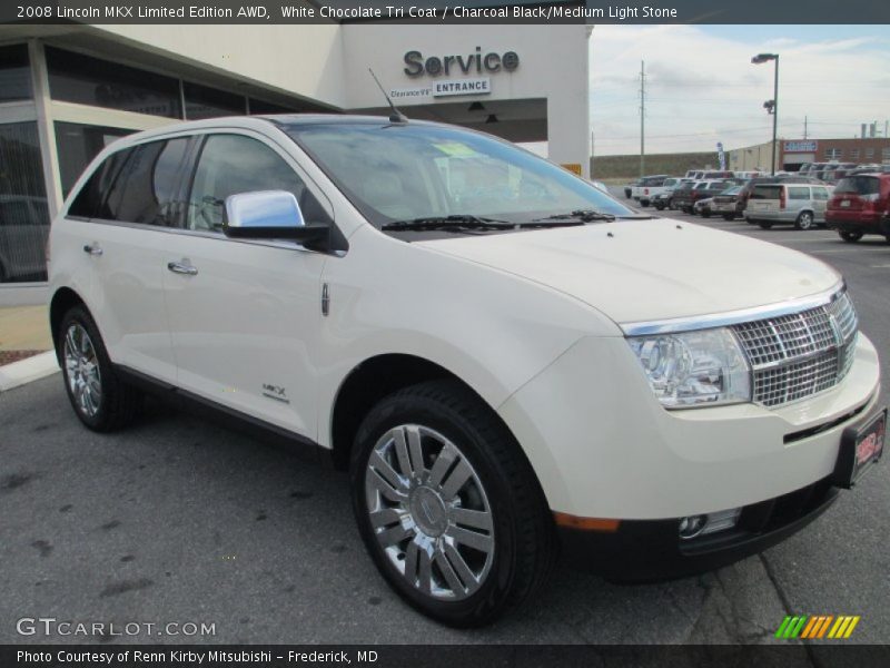 White Chocolate Tri Coat / Charcoal Black/Medium Light Stone 2008 Lincoln MKX Limited Edition AWD
