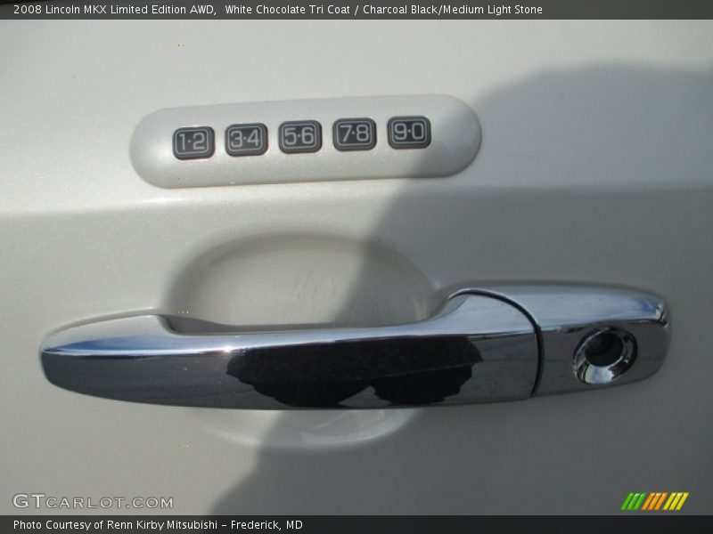 White Chocolate Tri Coat / Charcoal Black/Medium Light Stone 2008 Lincoln MKX Limited Edition AWD