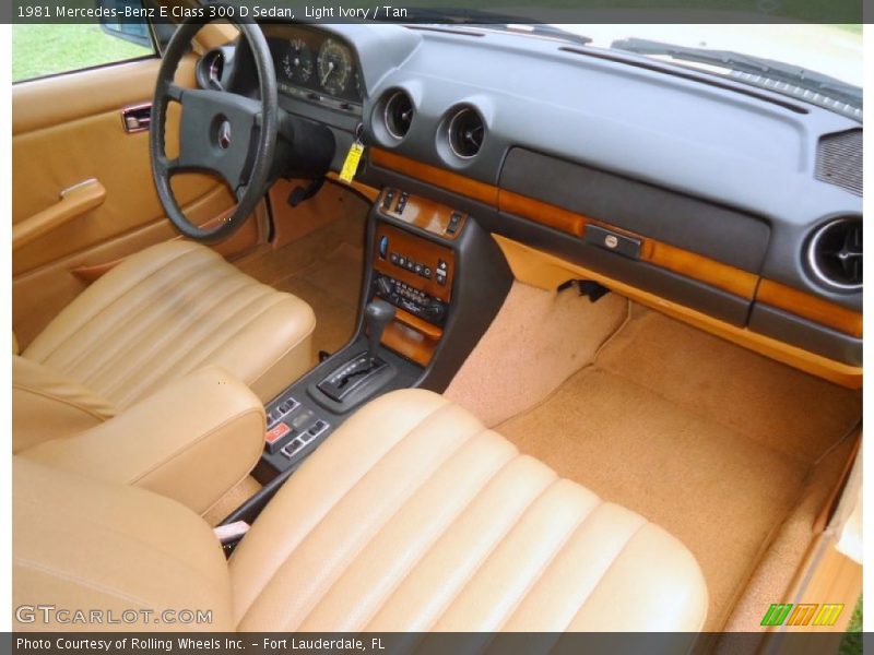  1981 E Class 300 D Sedan Tan Interior
