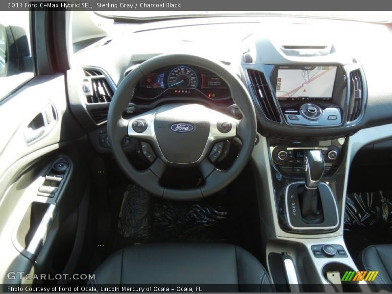 Dashboard of 2013 C-Max Hybrid SEL