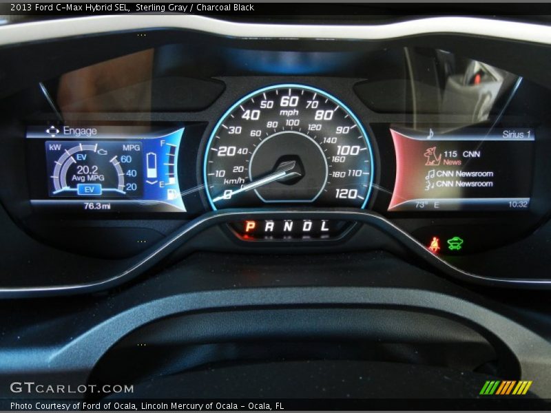  2013 C-Max Hybrid SEL Hybrid SEL Gauges