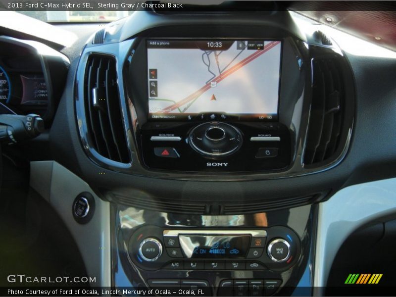 Navigation of 2013 C-Max Hybrid SEL