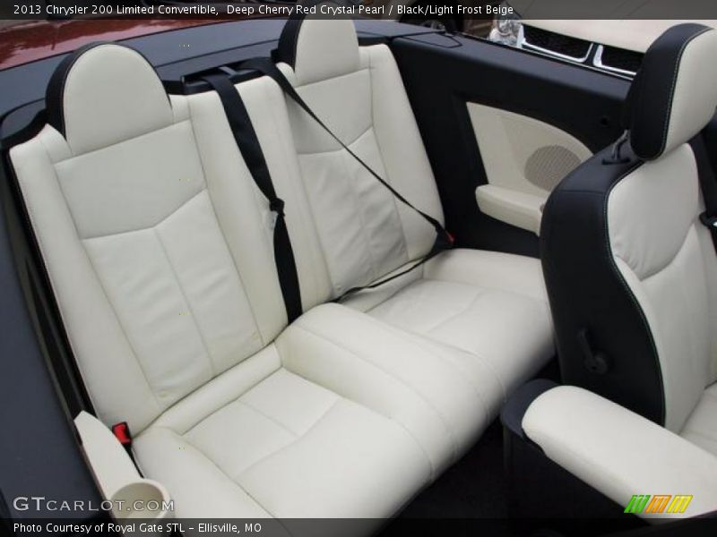 Rear Seat of 2013 200 Limited Convertible