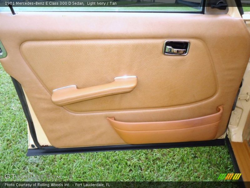 Door Panel of 1981 E Class 300 D Sedan