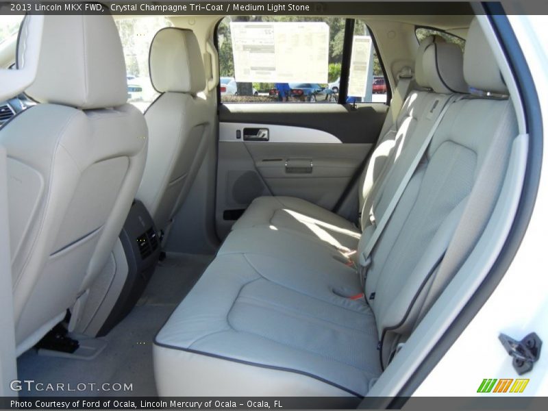 Crystal Champagne Tri-Coat / Medium Light Stone 2013 Lincoln MKX FWD