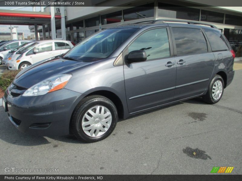 Slate Metallic / Stone 2008 Toyota Sienna LE