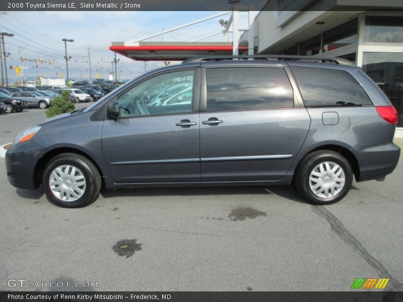 Slate Metallic / Stone 2008 Toyota Sienna LE