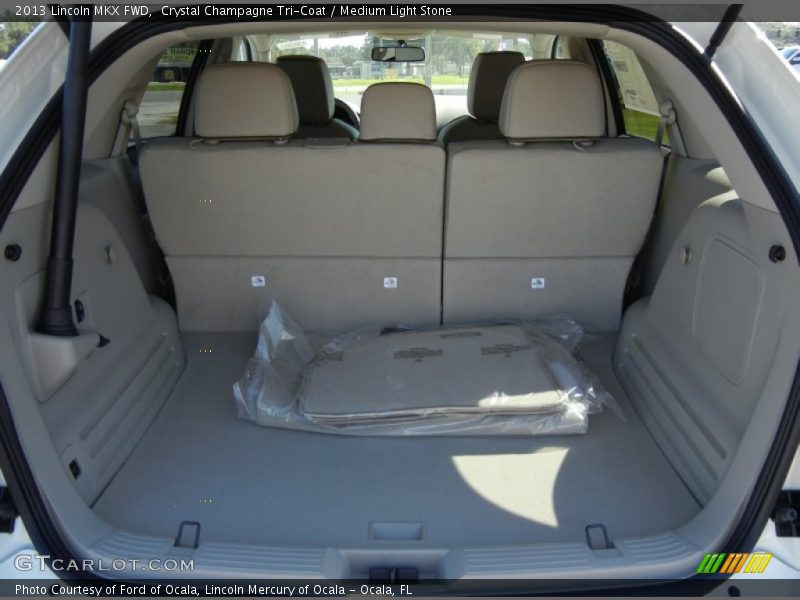 Crystal Champagne Tri-Coat / Medium Light Stone 2013 Lincoln MKX FWD