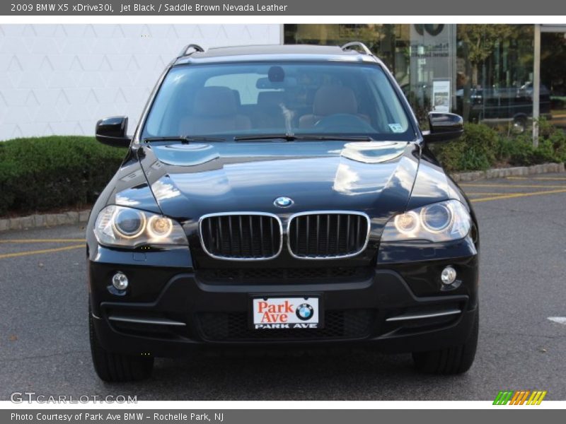 Jet Black / Saddle Brown Nevada Leather 2009 BMW X5 xDrive30i