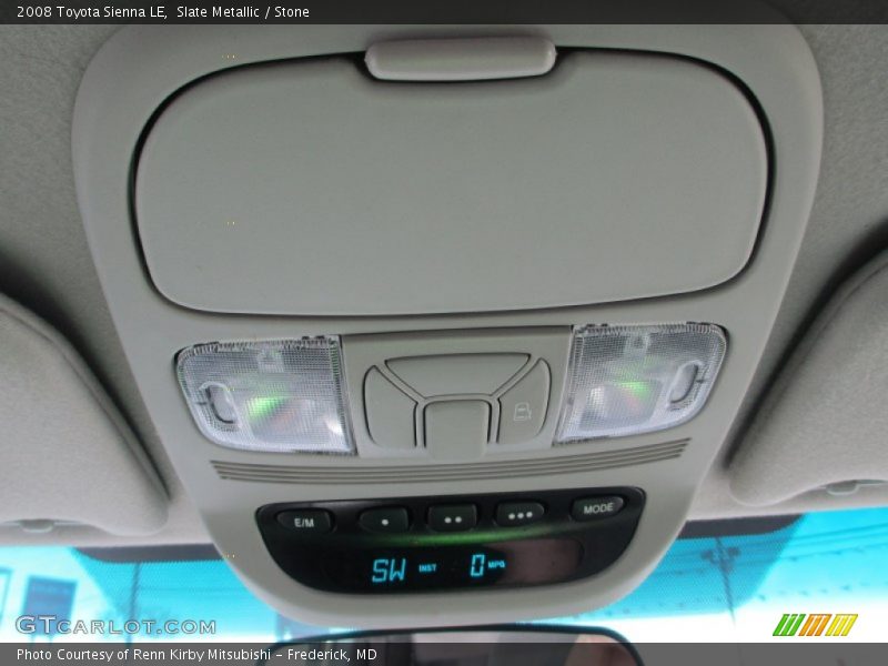 Slate Metallic / Stone 2008 Toyota Sienna LE