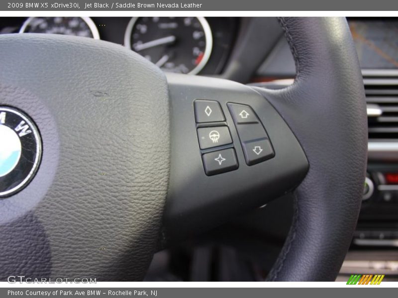 Jet Black / Saddle Brown Nevada Leather 2009 BMW X5 xDrive30i