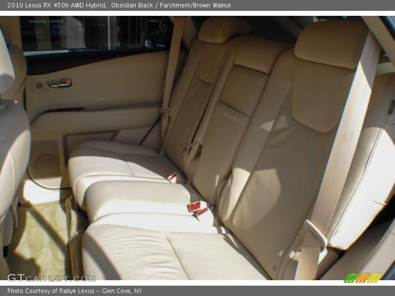 Obsidian Black / Parchment/Brown Walnut 2010 Lexus RX 450h AWD Hybrid