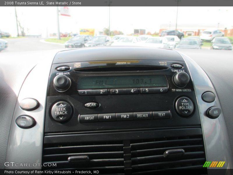 Slate Metallic / Stone 2008 Toyota Sienna LE