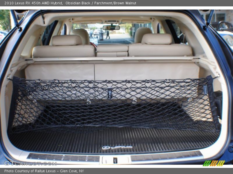 Obsidian Black / Parchment/Brown Walnut 2010 Lexus RX 450h AWD Hybrid
