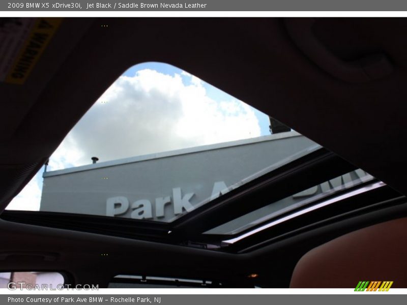 Jet Black / Saddle Brown Nevada Leather 2009 BMW X5 xDrive30i