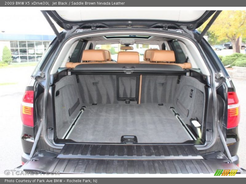 Jet Black / Saddle Brown Nevada Leather 2009 BMW X5 xDrive30i