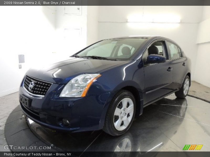 Blue Onyx / Charcoal 2009 Nissan Sentra 2.0