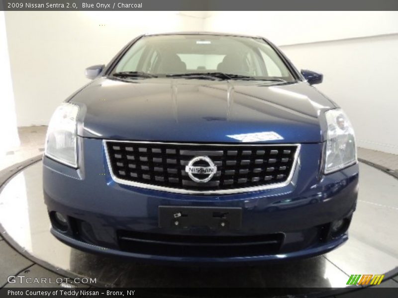 Blue Onyx / Charcoal 2009 Nissan Sentra 2.0