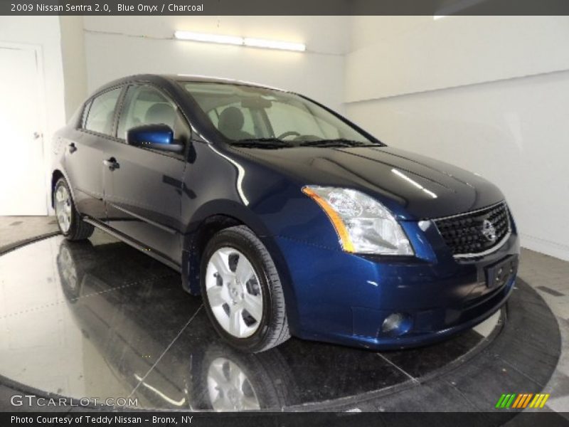 Blue Onyx / Charcoal 2009 Nissan Sentra 2.0