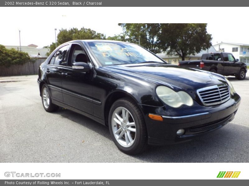 Black / Charcoal 2002 Mercedes-Benz C 320 Sedan