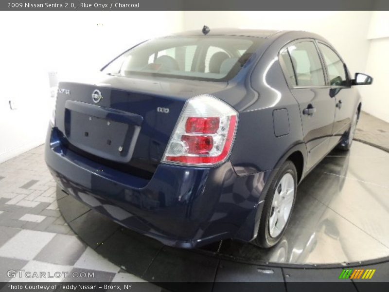 Blue Onyx / Charcoal 2009 Nissan Sentra 2.0