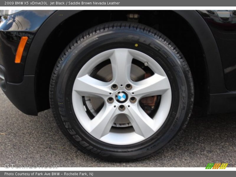 Jet Black / Saddle Brown Nevada Leather 2009 BMW X5 xDrive30i