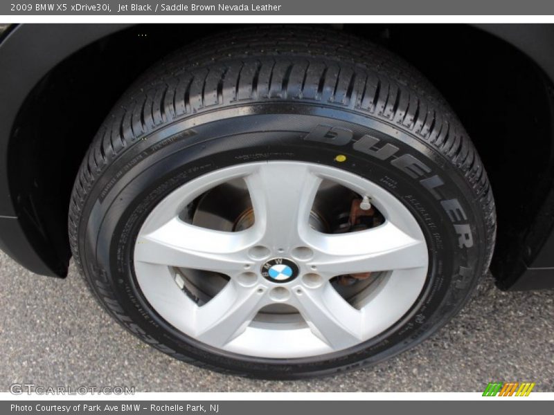 Jet Black / Saddle Brown Nevada Leather 2009 BMW X5 xDrive30i