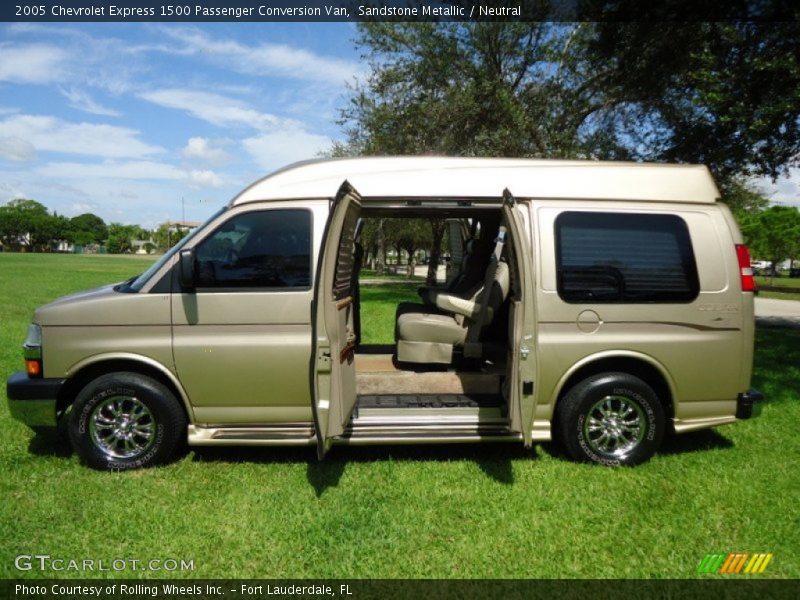 2005 Express 1500 Passenger Conversion Van Sandstone Metallic