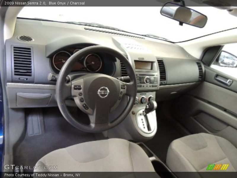 Blue Onyx / Charcoal 2009 Nissan Sentra 2.0