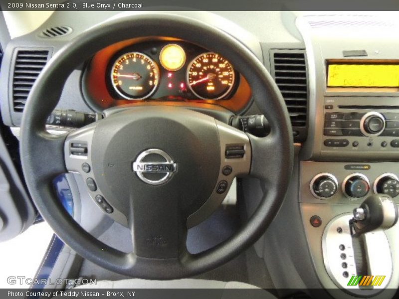 Blue Onyx / Charcoal 2009 Nissan Sentra 2.0