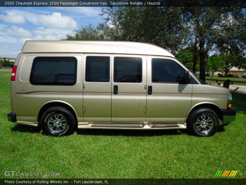  2005 Express 1500 Passenger Conversion Van Sandstone Metallic