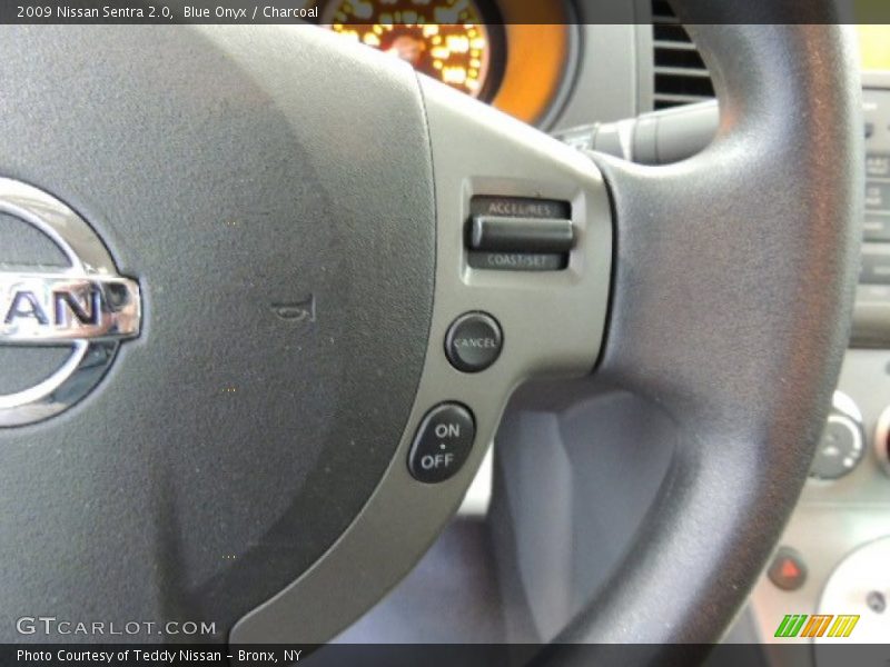 Blue Onyx / Charcoal 2009 Nissan Sentra 2.0