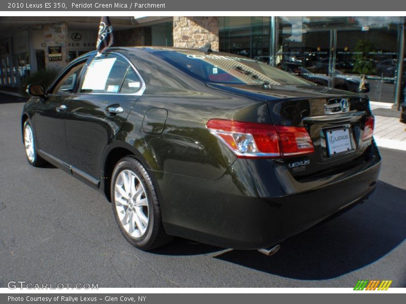 Peridot Green Mica / Parchment 2010 Lexus ES 350